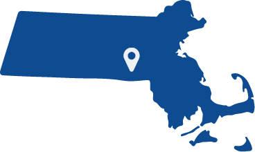 Animated state of Massachusetts